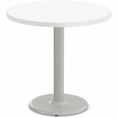 SPECIAL-T Table, Round, 36in Dia x 42in, Fog Gray Base/ White Top SCTCANT236BHGWH